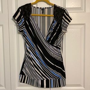 Maurice’s short sleeve blouse, Large